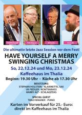 Filmplakat zu "Have yourself a merry swiging christmas" | Bild: Eigen Filmplakat zu "Have yourself a merry swiging christmas" | Bild: Eigen