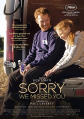 Filmplakat zu "Sorry We Missed You" | Bild: Filmwelt Filmplakat zu "Sorry We Missed You" | Bild: Filmwelt
