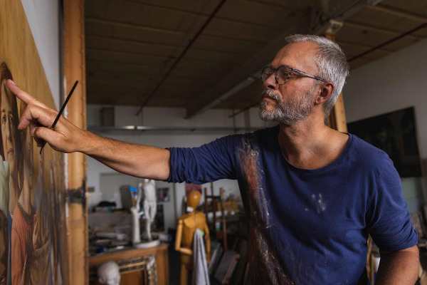 Szenenbild aus "Triegel trifft Cranach" | Bild: Weltkino