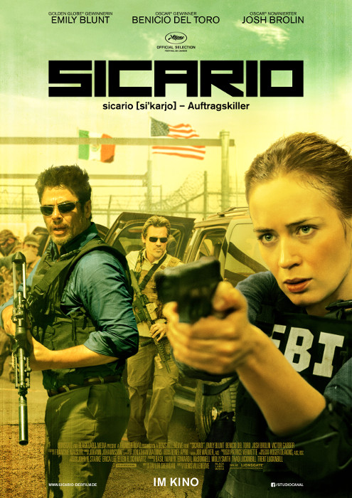 Filmplakat zu "Sicario" | Bild: StudioCanal
