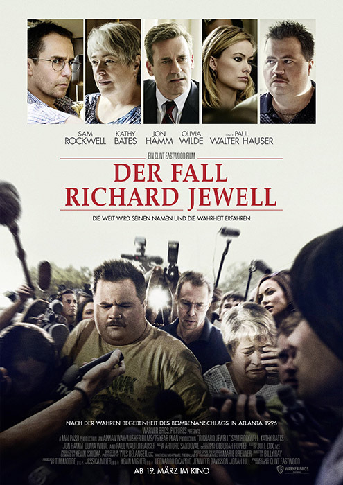 Filmplakat zu "Der Fall Richard Jewell" | Bild: Warner Filmplakat zu "Der Fall Richard Jewell" | Bild: Warner