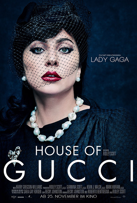 Filmplakat zu "House of Gucci" | Bild: Universal