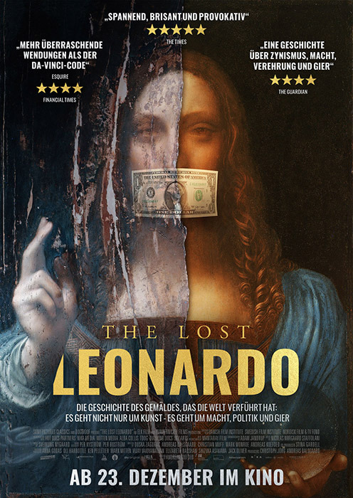 Filmplakat zu "The Lost Leonardo" | Bild: Filmagentinnen