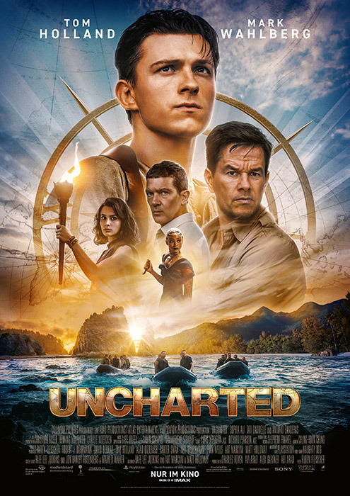 Filmplakat zu "Uncharted" | Bild: Sony