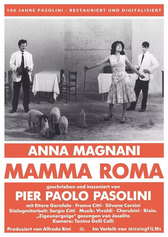 Filmplakat zu "Mamma Roma" | Bild: missingFILMs