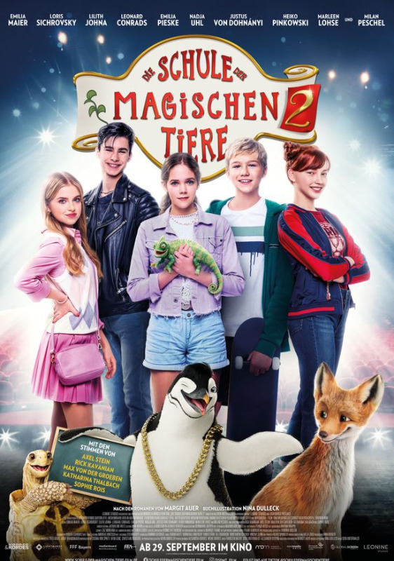 Filmplakat zu "Die Schule der magischen Tiere 2" | Bild: Leonine Filmplakat zu "Die Schule der magischen Tiere 2" | Bild: Leonine