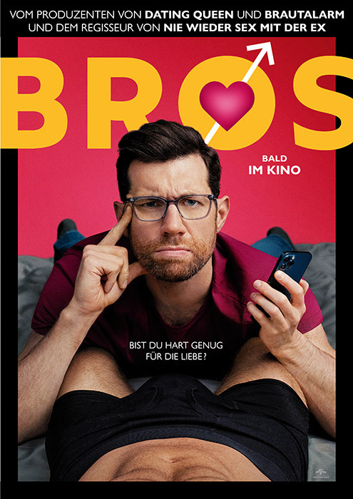 Filmplakat zu "Bros" | Bild: Universal
