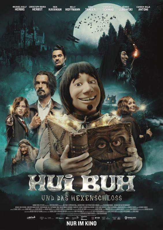 Filmplakat zu "Hui Buh und das Hexenschloss" | Bild: Warner Filmplakat zu "Hui Buh und das Hexenschloss" | Bild: Warner