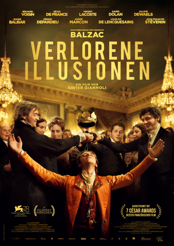 Filmplakat zu "Verlorene Illusionen" | Bild: Cinemien Filmplakat zu "Verlorene Illusionen" | Bild: Cinemien
