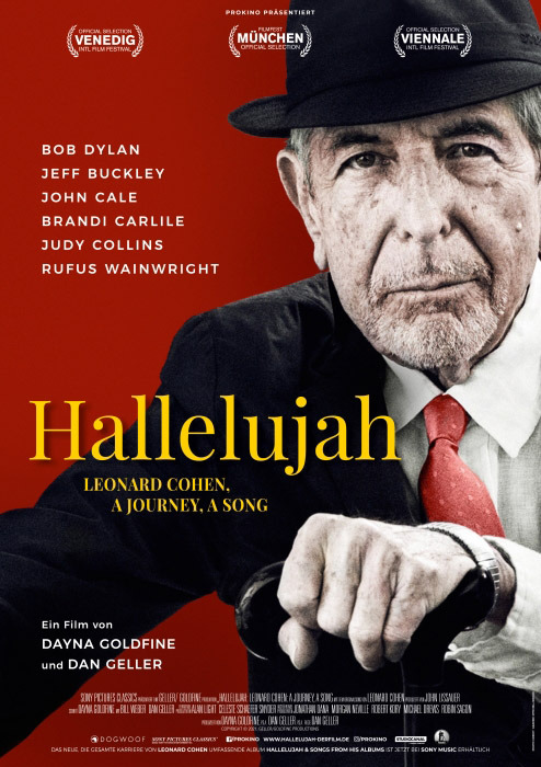 Filmplakat zu "Hallelujah: Leonard Cohen, A Journey, A Song" | Bild: Prokino