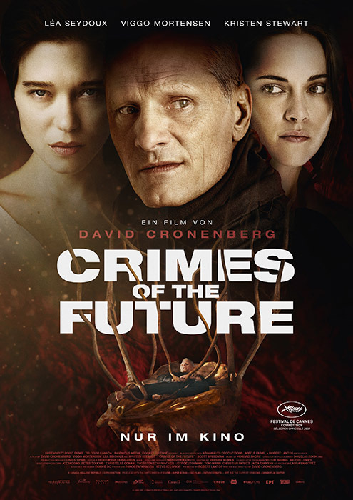 Filmplakat zu "Crimes of the Future" | Bild: Weltkino