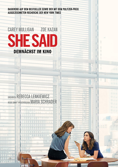 Filmplakat zu "She Said" | Bild: Universal