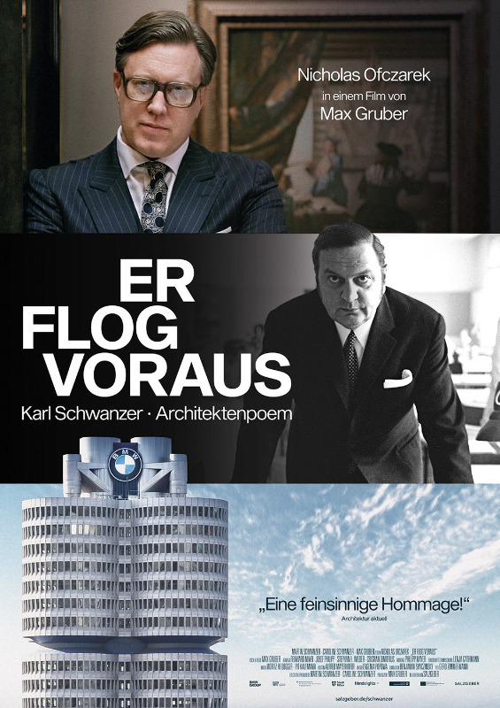 Filmplakat zu "Er flog voraus - Architekt Karl Schwanzer" | Bild: Eigen