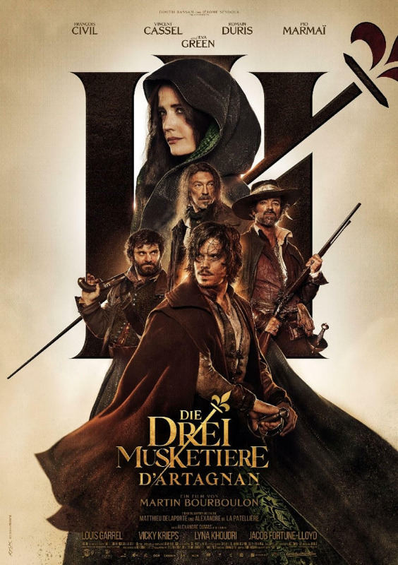 Filmplakat zu "Die Drei Musketiere: D'Artagnan" | Bild: Constantin