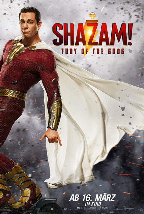 Filmplakat zu "Shazam! Fury of the Gods" | Bild: Warner