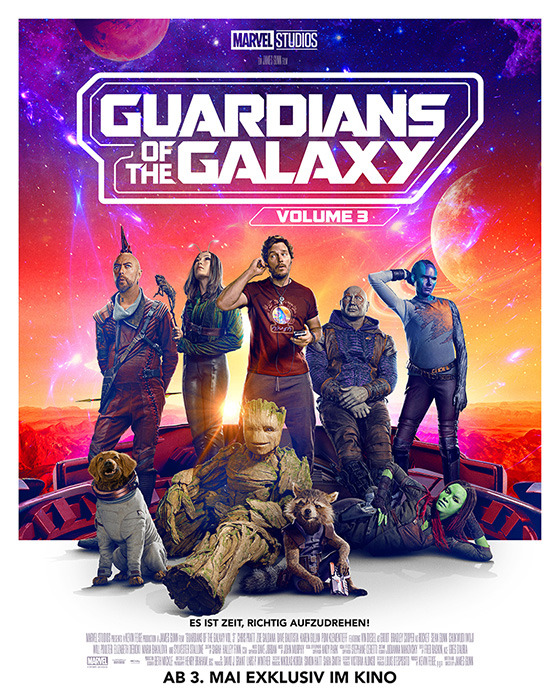Filmplakat zu "Guardians of the Galaxy Vol. 3" | Bild: Disney