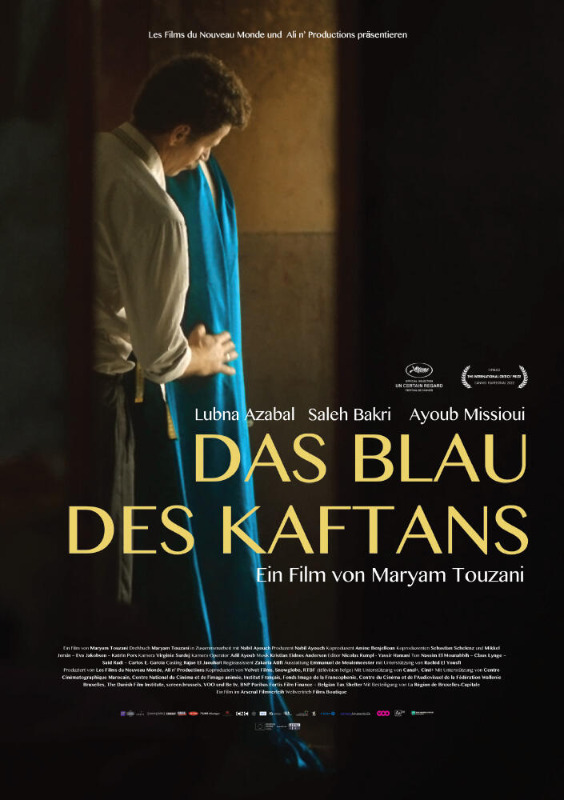 Filmplakat zu "Das Blau des Kaftans" | Bild: Arsenal Film