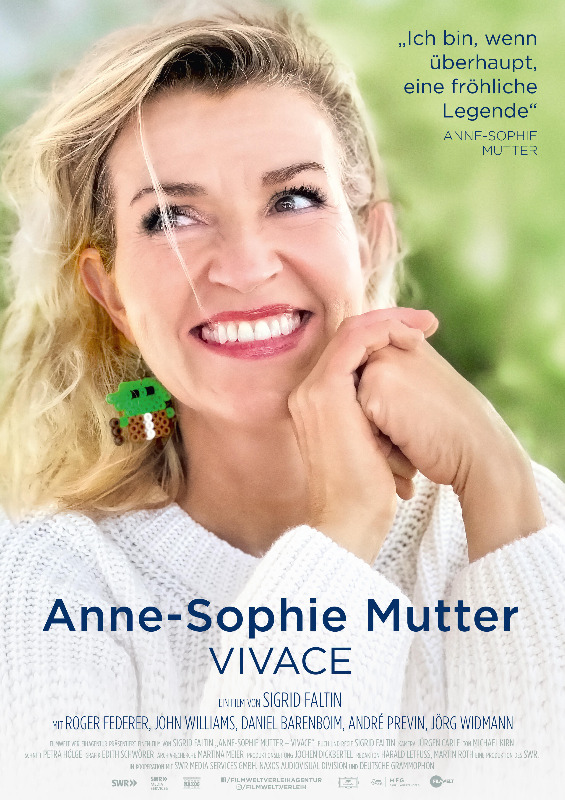 Filmplakat zu "Anne-Sophie Mutter - Vivace" | Bild: Filmwelt
