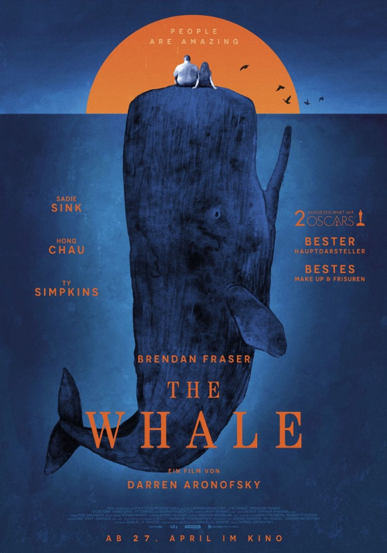 Filmplakat zu "The Whale" | Bild: StudioCanal Filmplakat zu "The Whale" | Bild: StudioCanal