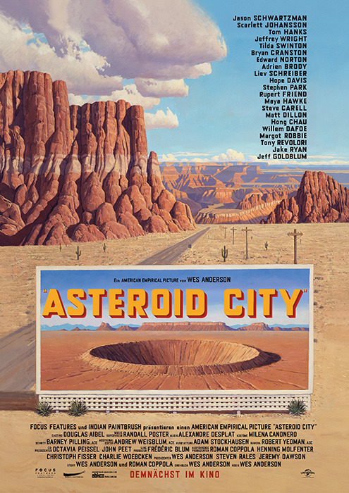 Filmplakat zu "Asteroid City" | Bild: Universal Filmplakat zu "Asteroid City" | Bild: Universal