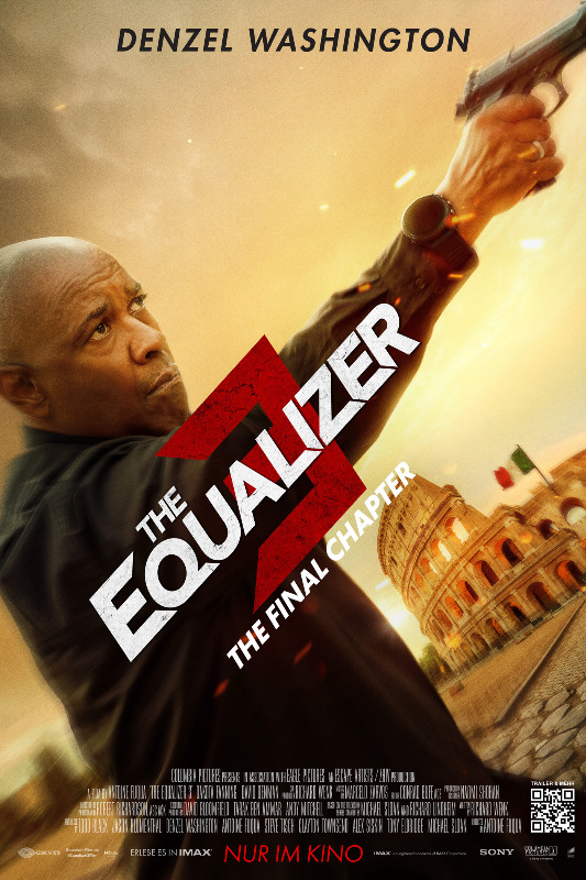 Filmplakat zu "The Equalizer 3" | Bild: Sony