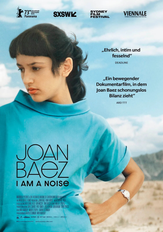 Filmplakat zu "Joan Baez - I Am A Noise" | Bild: Filmagentinnen