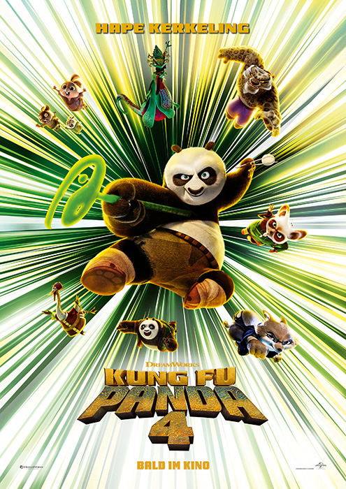 Filmplakat zu "Kung Fu Panda 4" | Bild: Universal