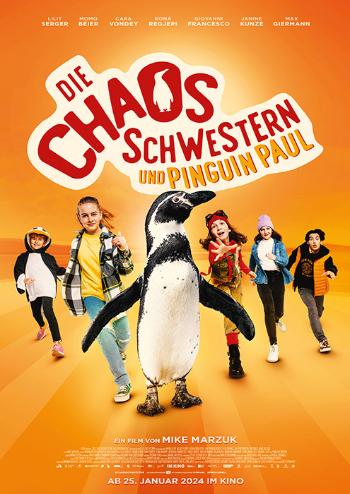Filmplakat zu "Die Chaosschwestern und Pinguin Paul" | Bild: DCM