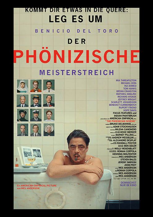 Filmplakat zu "Der Phönizische Meisterstreich" | Bild: Universal