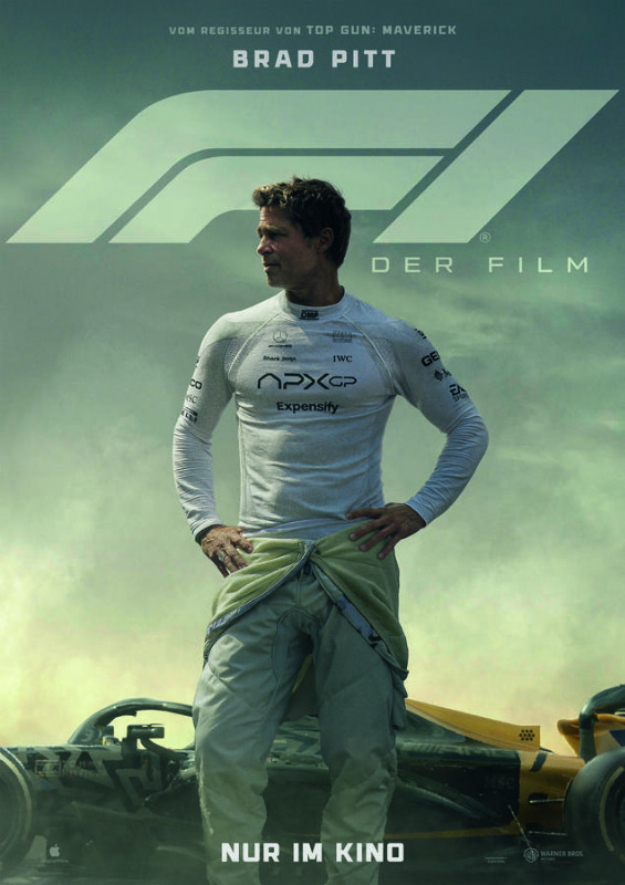 Filmplakat zu "F1: Der Film" | Bild: Warner