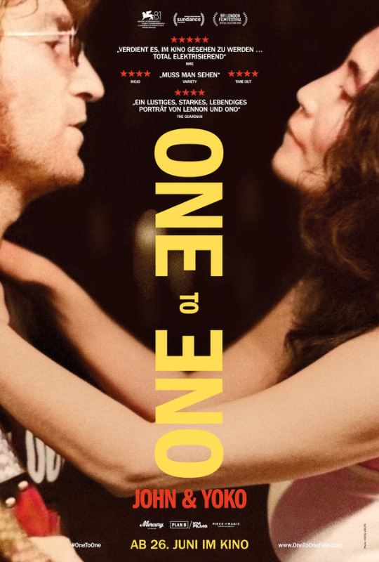 Filmplakat zu "One to One: John & Yoko" | Bild: Filmagentinnen