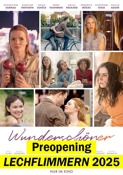 Filmplakat zu "Wunderschöner - Preopening LECHFLIMMERN 2025" | Bild: Warner
