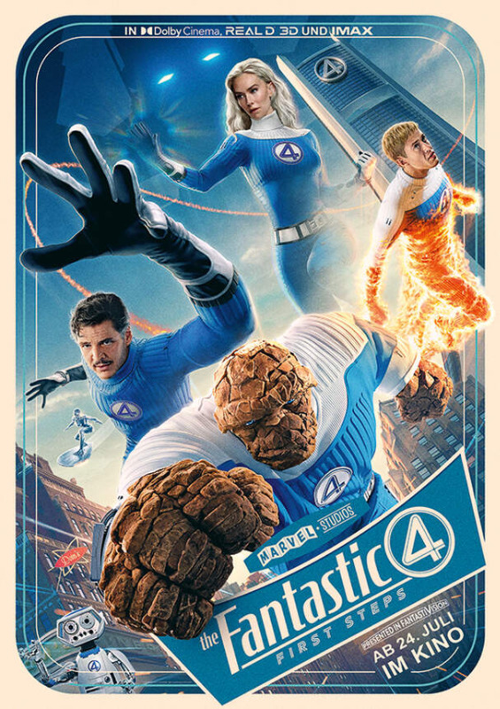 Filmplakat zu "The Fantastic Four: First Steps" | Bild: Disney