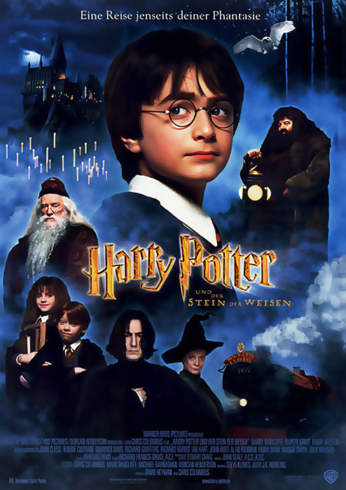 Filmplakat zu "Harry Potter und der Stein der Weisen" | Bild: Warner