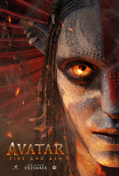 Filmplakat zu "Avatar 3: Fire and Ash" | Bild: Disney