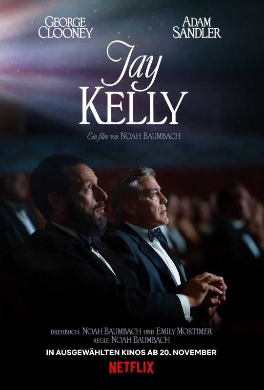Filmplakat zu "Jay Kelly" | Bild: Netflix