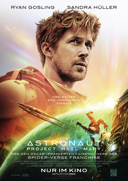 Filmplakat zu "Der Astronaut - Project Hail Mary" | Bild: Sony