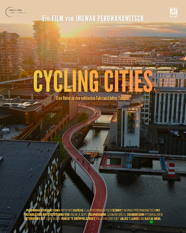 Filmplakat zu "Cycling Cities" | Bild: Rakete