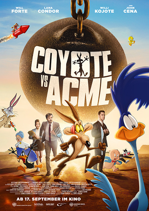 Filmplakat zu "Coyote vs. ACME" | Bild: Capelight